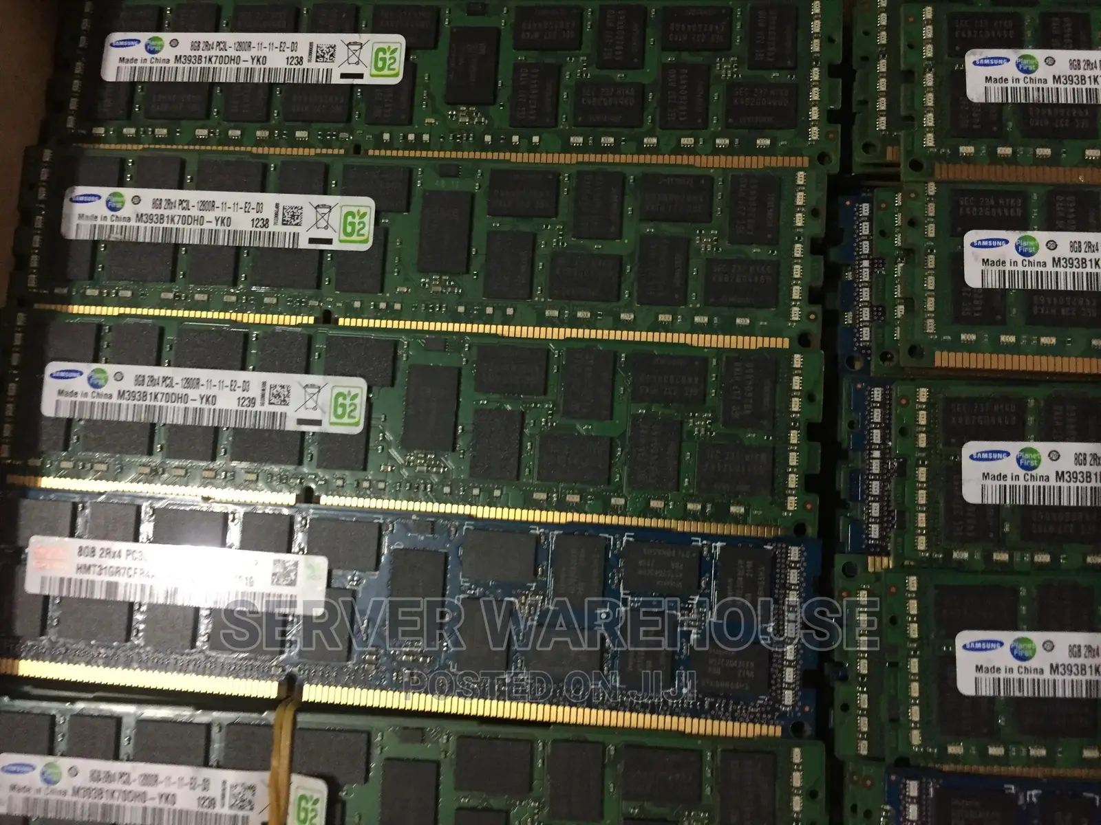 8GB PC3L-12800R Registered RAM Memory Module For Servers