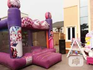 Princess And Unicorn Bouncy Castle For Rent