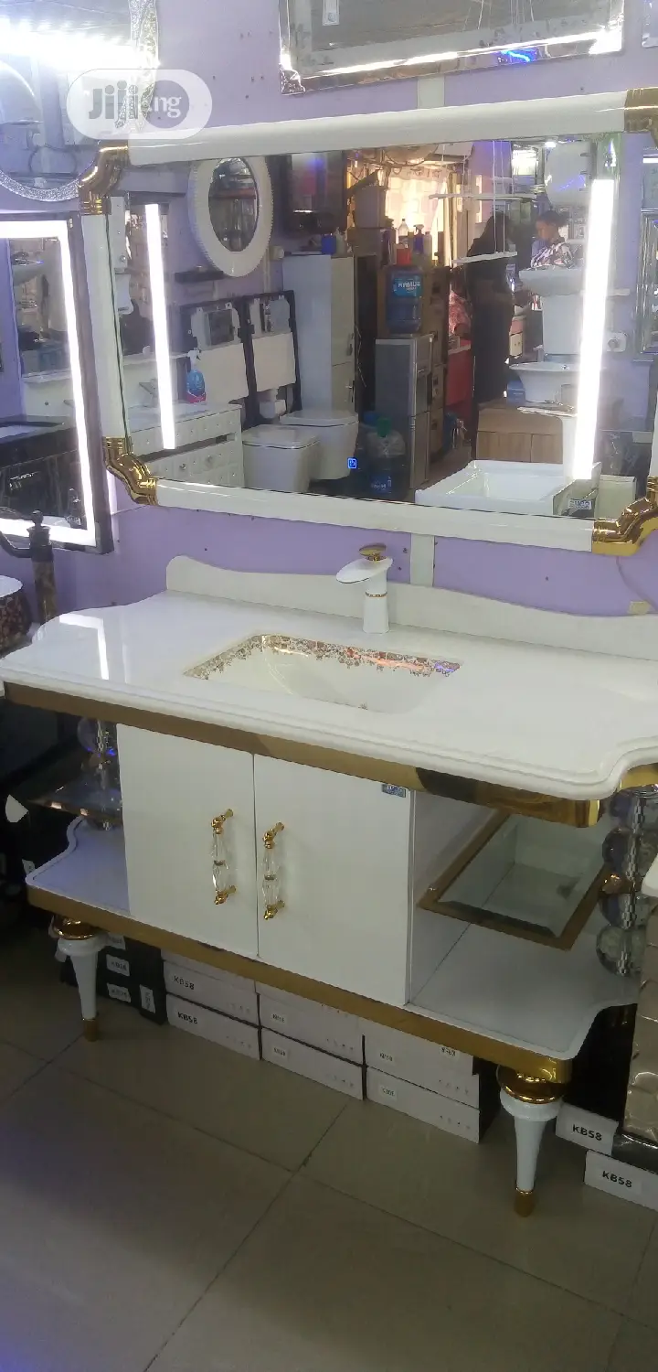Marble Top Dinning Cabinets.