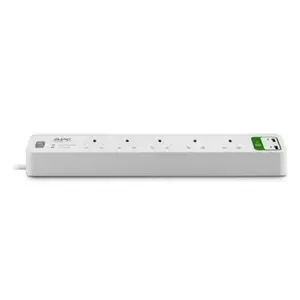 APC Essential Surgearrest 5 Outlets With 5V, 2.4A 2 Port USB