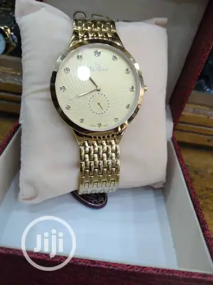Survivor Men's Gold Wristwatch 002 - Gold