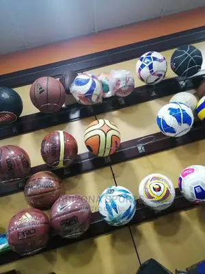 Footballs And Basketballs