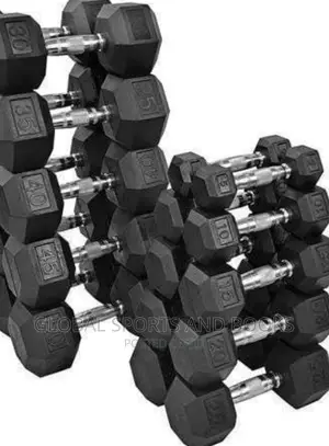 6kg Hex Dumbbell