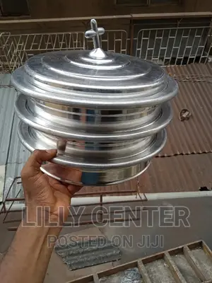 Polished Communion Tray Set