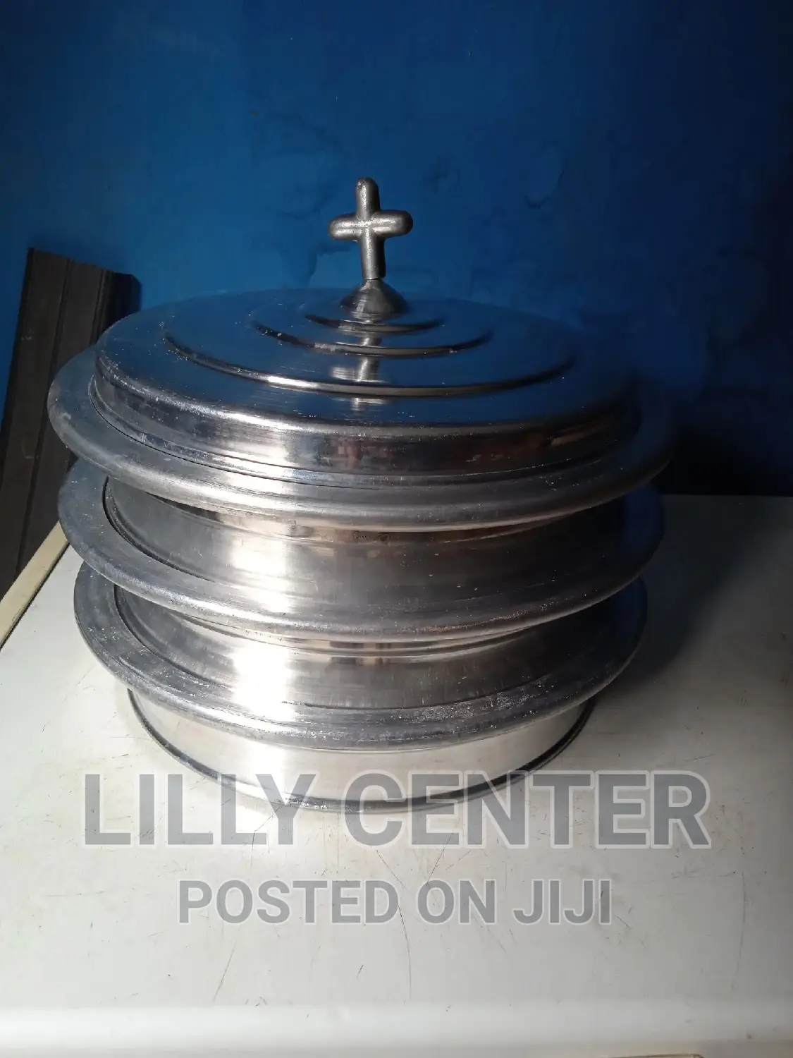 Polished Communion Tray Set
