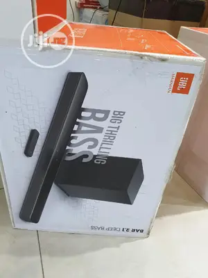 JBL Bar 2.1 Soundbar With Wireless Subwoofer 300watt