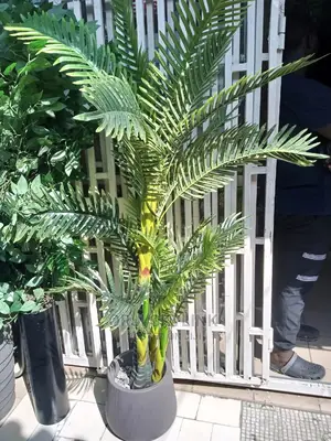 Artificial Palm Flower Plant