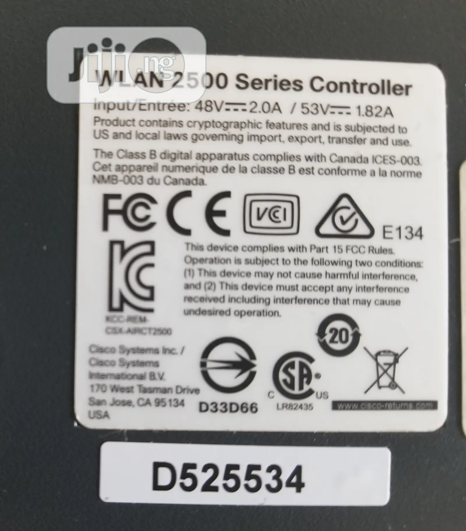 Cisco Wireless Controller