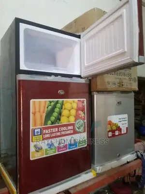 Freezclime Table Top Fridge and Freezer Double Door