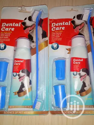 Pet Dental Care Brush and Tooth Paste and Tongue Cleaner