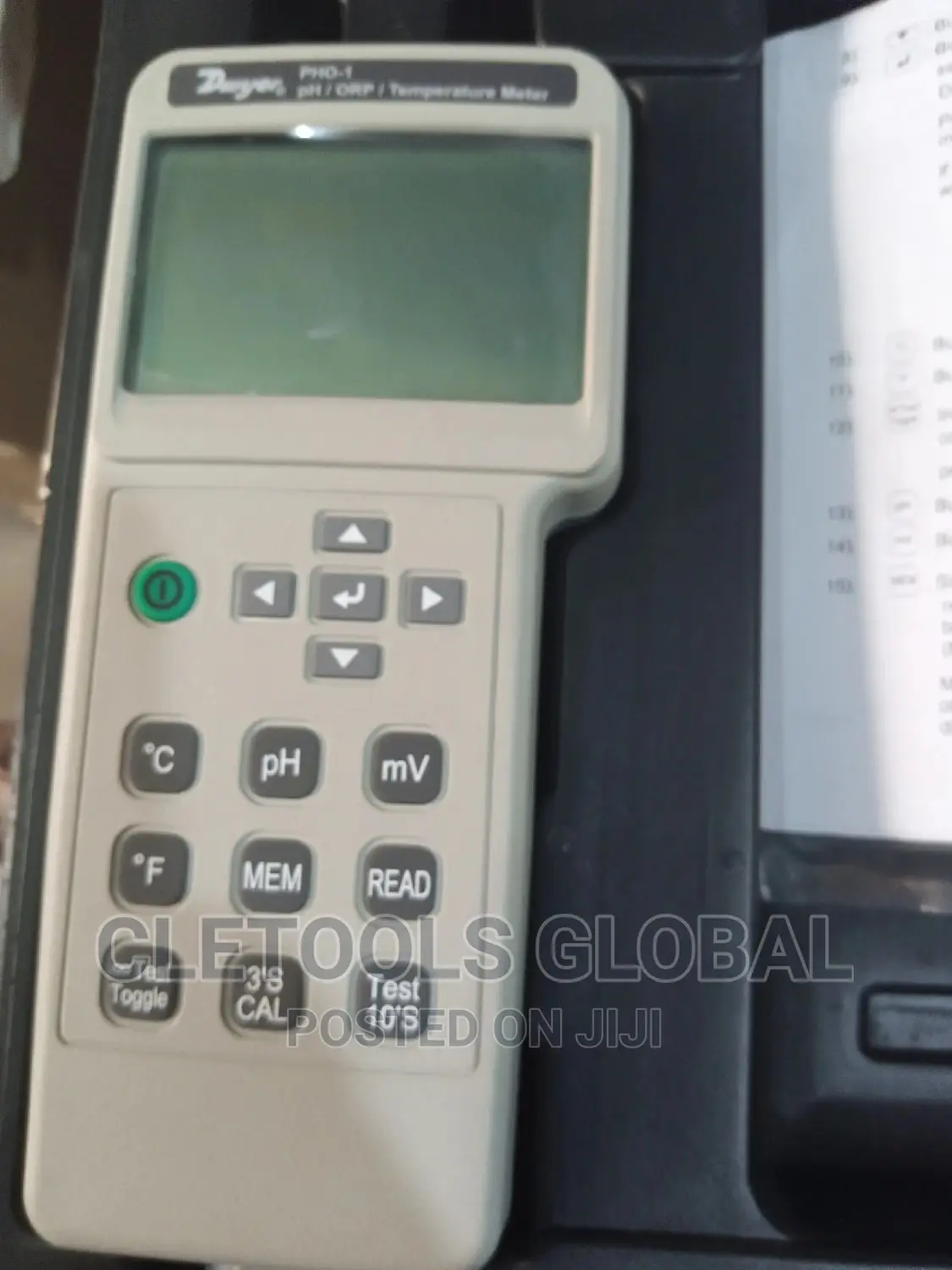 Dwyer Pho-1k Ph / Orp/ Temperature Meter