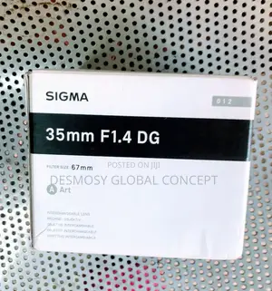 Sigma 35mm F1.4 Sony Lens