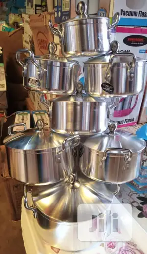 7 Sets Aluminium Pots