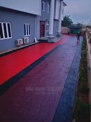 Stamped Concrete Floor Polish Work Release Agents Edgers