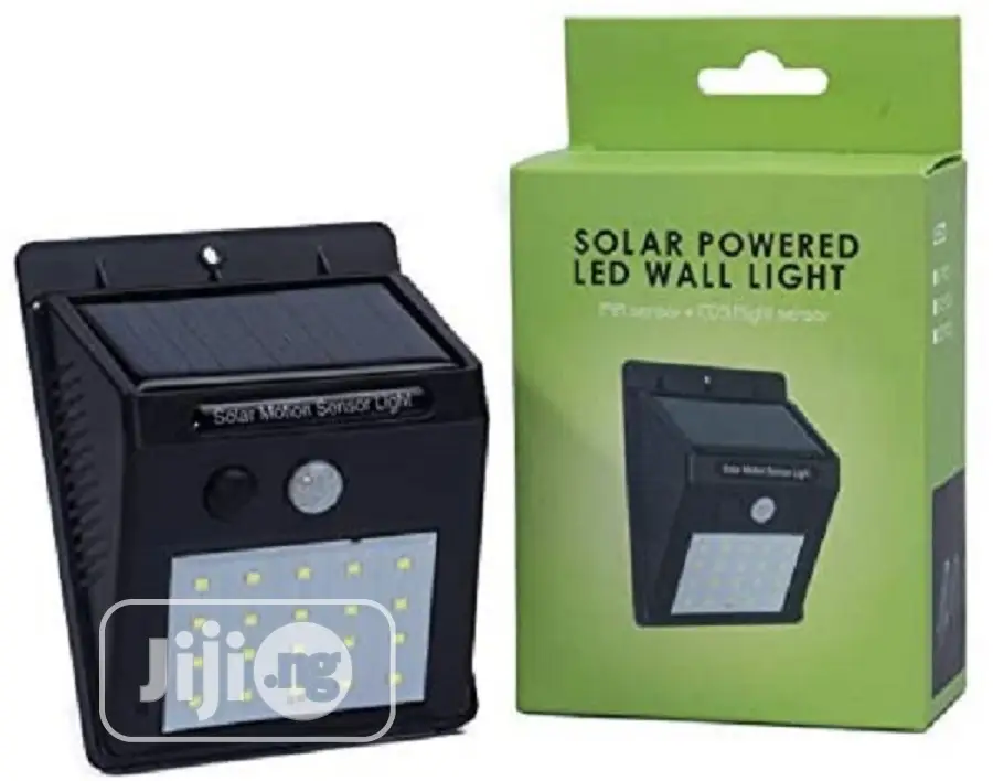 Solar Powered Led Wall Light