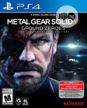 Metal Gear Solid V: Ground Zeroes - Playstation 4