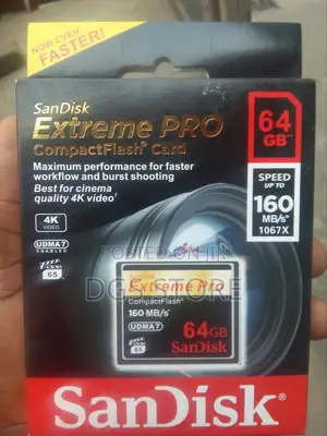 Sandisk Professional Compact Flash 64gb