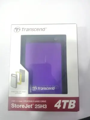 Transcend External Hard Drive 4tb