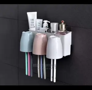 Toothpaste, Brush and Cups Organizer