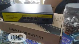 4port Poe Gigabyte Switch With Sc Uplink