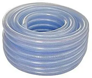 Diamond 1" Braided PVC Hose 50- Metre Coil Water Hose Pipe
