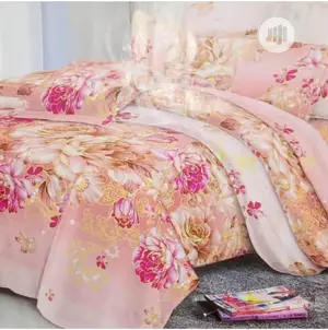 Quality Stuck Duvet, Bedsheet With 4 Pillow Cases