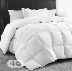Super White Duvet, Bedsheet With 4 Pillowcases