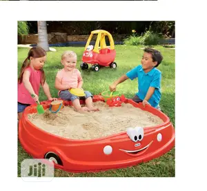 Little Tikes Cozy Coupe Sandbox Holds Up to 350lbs. Of Sand!