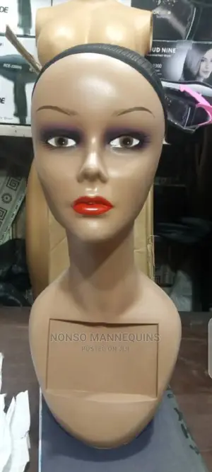 Dark Shade MANNEQUINS Head for Wig Display