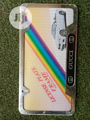 Gucci Plate Number Frame