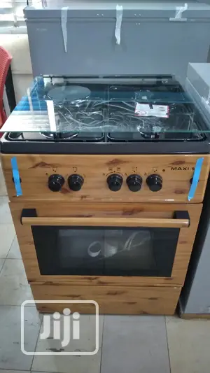 Maxi Gas Cooker 6060 (3+1) Wood