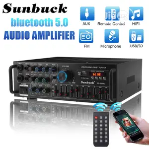 Surround Sound Amplifier With Bluetooth and USB