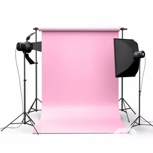 5x7ft Pure Pink Color Photography Background