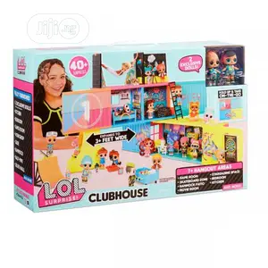 Ll.O.L. Surprise! Clubhouse Playset With 40+ Surprises and 2