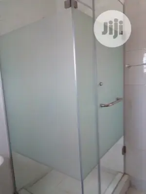 Shower Cubicle at Semi Frosted Glass Design