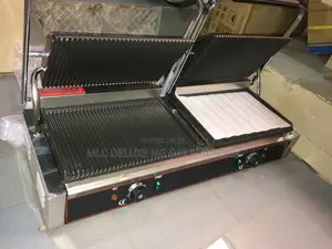 Industrial Big Double Electric Contact Shawarma Toaster