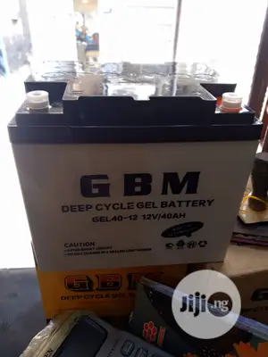 Gbm Gel Battery 12v40ah