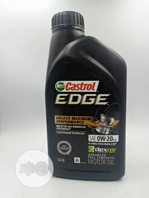 Castrol Edge 0w-20 Advanced Full Synthetic Motor Oil 1l