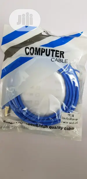 Cat6a 3meter Patch Cable 100% Copper
