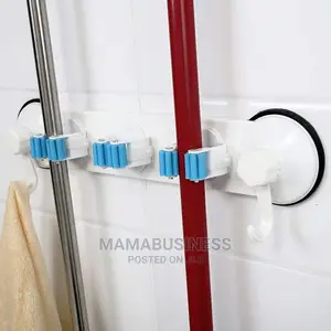 Plastic Suction Cup Mop Holder Magic Suction Cup