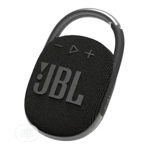 JBL Clip 4 Bluetooth Speaker, Black