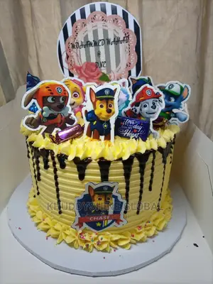 Paw Patrol Unisex Birthday Cake
