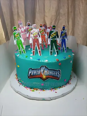 Power Rangers Birthday Cake