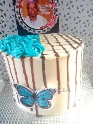 Different Designs Butterfly Cakes