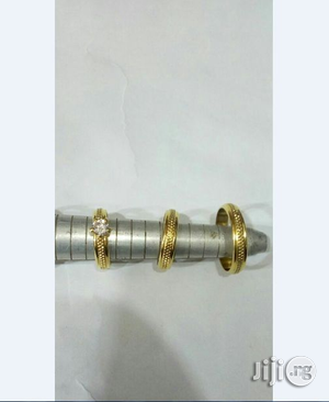 Exotic Brand New Re Romania Gold Set of Wedding Ring 02