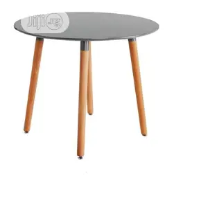 Argos Home Charlie Round 4 Seat Dining Table- Grey