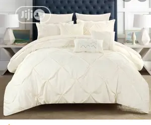 Quality Duvet, Bedsheet With 4 Pillowcases