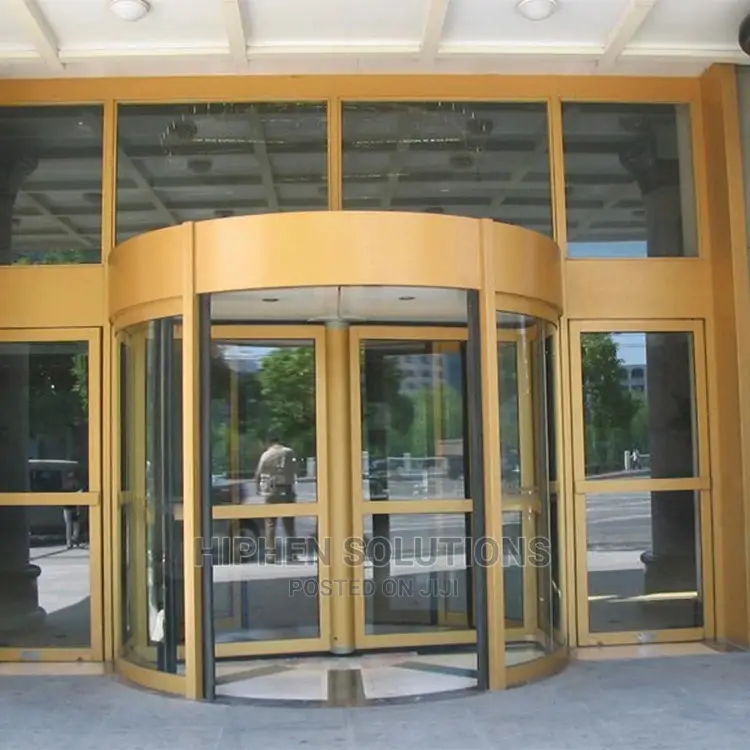 Automatic & Manual Revolving Rotating Door