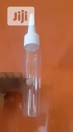 25 Pieces 100ml Transparent Bottle With Nozzle Lid