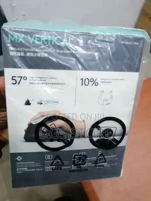 Logitech Mx Vertical Advanced Ergonomic Wireless Mouse